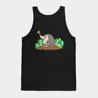 Mole Gardener Animal Funny Garden Gift Cool Tank Top